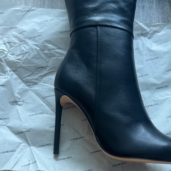 NWT Tony Bianco Apollo Black Venice Heeled Boot size 7 - Picture 11 of 16